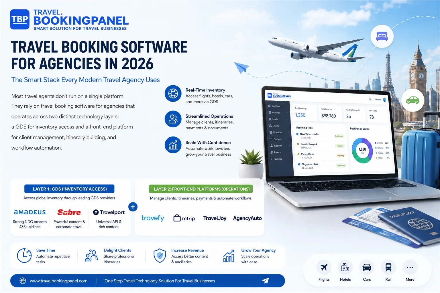 Best Travel Booking Software for Agencies 2026